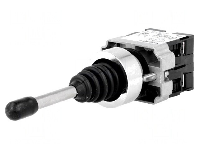 Comutator Joystick 22mm 1NO x2 Negru