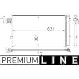 Mahle Condensator, climatizare Behr *** Premium Line ***
