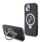 Husa pentru iPhone 15 / iPhone 14 / iPhone 13 - Karl Lagerfeld Hardcase Ring Stand MagSafe (KLHMP15SHMRSKCK) - Karl&amp;Choupette