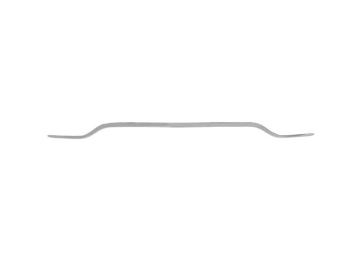 Ornament bara protectie, spoiler Mercedes Clasa E (W213), 03.2016-2024, montare spate, cromat, RapidAuto