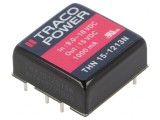 Convertor DC/DC 15W 9-18V la 15V 1A THN 15-1213N