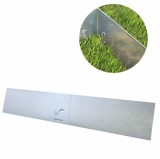 Bordură de gazon din metal 13,5 cm x 120 cm o culoare