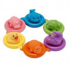 Jucării de baie animale colorate Vital Baby