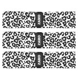 Set 3x Benzi Elastice, Zamo&reg;, pentru Fesieri si Solduri, cu 3 Niveluri de Rezistenta, Animal Print G