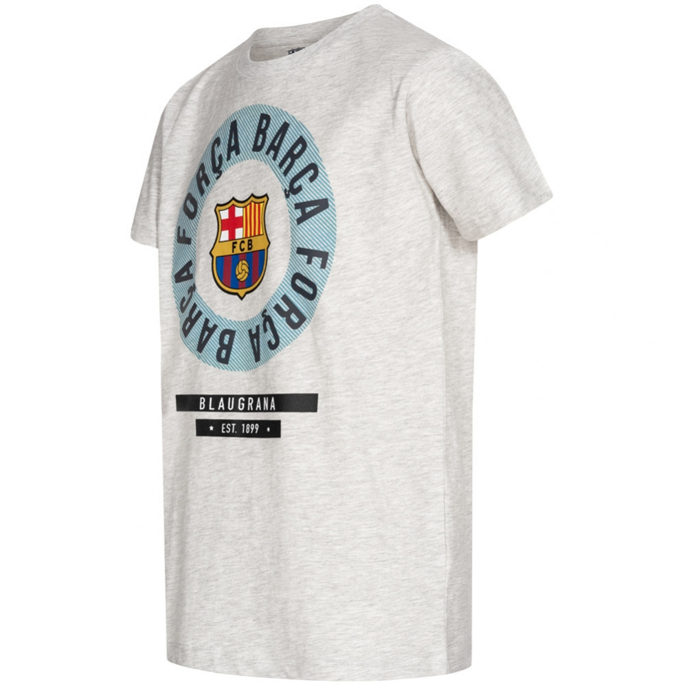 FC Barcelona tricou de copii Emblem grey - 128 | Okazii.ro