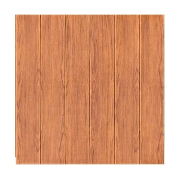 Set 10 placi tapet 3d, flippy, 70 x 70 cm, grosime 3 mm, din rasina, tip placi de lemn, suprafata acoperita 4.9 mp, maro roscat