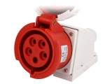Conector AC Trifazat 32A 400V IP67 Soclu Mamă