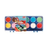 Cumpara ieftin Acuarele Daco, 12 Culori, Diametru 30mm, Pensula Inclusa, Paleta Amestec, Pictura, Desen