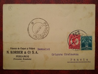 1933-C.P.circ.Periam-Panciu foto