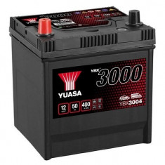 Baterie Yuasa 12V 50AH/400A YBX3000 SMF (L+ Standard) 202x173x225 B00 (pornire)