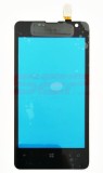 Touchscreen Nokia Lumia 430 Dual SIM Negru - Display Telefon, Componenta Originala