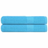 Gossi prosoape frogn 2 buc., turcoaz, 100x200 cm, 360 g/m2