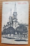 F691-Timisoara anii 1900-Catedrala Sf. Iosif-Manastirea catolica circulate 1909.