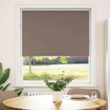 VidaXL Jaluzea cu role opace cafea 95x130 cm lățime țesătură 90,7 cm