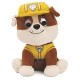 Jucarie de plus, Paw Patrol, Rubble, 15 cm, 20131885