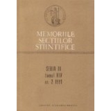 Memoriile sectiilor stiintifice. Seria IV, tomul XIV, nr. 2, 1991
