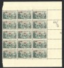 FRANTA PORTUL SAINT MALO 1941 SUPRATIPAR BLOC DE 15 buc. MNH, Nestampilat