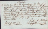 HST A329 Chitanță olografă 1836 limba slovacă