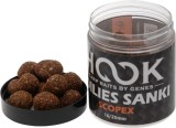 Boilies De Carlig HOOKBAITS Glazurat Sanky, Scopex, 16-20mm, 250ml