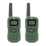 Statie radio portabila PNI PMR R42, 0.5W, 446MHz, Dual Watch, Roger beep, Scan, VOX, TOT, lanterna LED, set cu 2 bucati