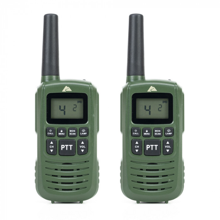 Aproape nou: Statie radio portabila PNI PMR R42, 0.5W, 446MHz, Dual Watch, Roger be