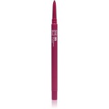 3INA The Automatic Lip Pencil creion contur buze culoare 385 - Raspberry pink 0.35 g