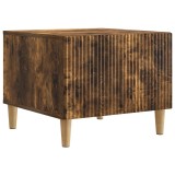 vidaXL Masă de cafea Stejar fumuriu 49 x 50 x 40 cm Lemn prelucrat 894740