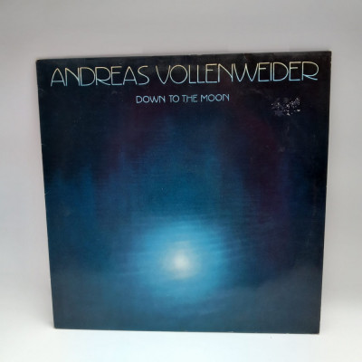 Andreas Vollenweider &amp;lrm;&amp;ndash; Down To The Moon _ vinyl, LP _ CBS Europa 1986 _ VG+/VG+ foto