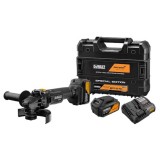 Polizor unghiular, cu motor fara perii DEWALTr x McLaren F1 Team 18V XRr 125 mm - 2 x 5Ah