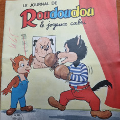 revista pt copii - le journal de roudoudou - mai 1968 - in limba franceza