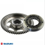 Cuplaj electromotor (bendix) + roata dintata originale Suzuki DR-Z 400 E (00-06) - DR-Z 400 SM (05-08) LT-Z 400 (03-17) 4T LC 400cc