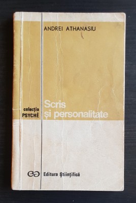 Scris și personalitate - Andrei Athanasiu foto