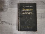 Indrumatorul gestionarului de materiale din constructii de Dinu Constantinescu
