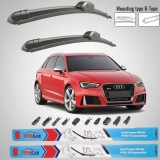 Cumpara ieftin Stergatoare Audi RS3 (Sportback) 2015-2020 &ndash; Set fata