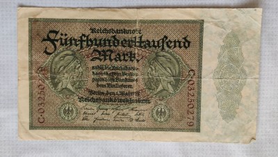 Germania - 500 000 Mark (1923) foto