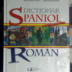 Dictionar spaniol - roman A. Calciu si Z. Samharadze