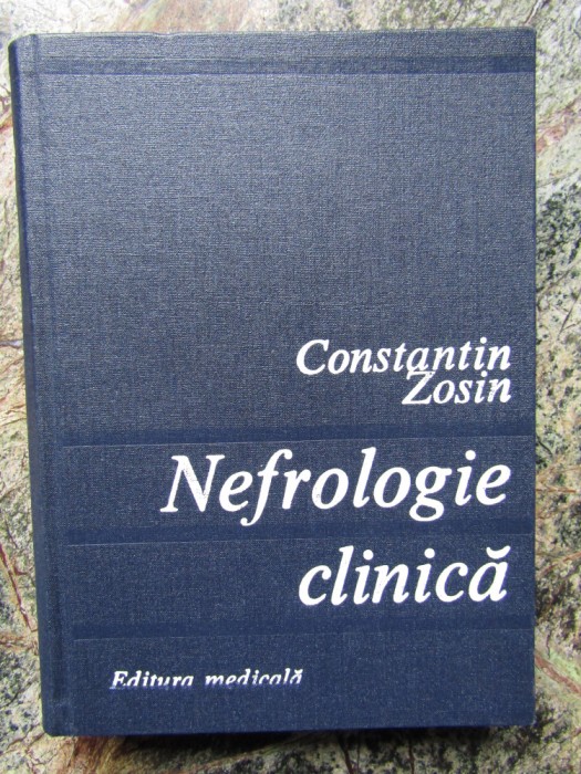 Nefrologie clinica - Constantin Zosin