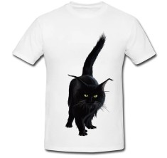 Tricou &amp;quot; Pisica norvegiana &amp;quot; foto