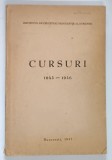 CURSURI , 1945 - 1946 , INSTITUTUL DE CERCETARI GEOGRAFICE ALE ROMANIEI , 1947