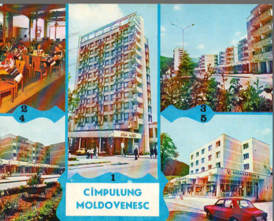 CPI B14388 CARTE POSTALA - CAMPULUNG MOLDOVENESC, MOZAIC foto