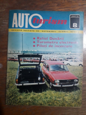 Revista Autoturism nr. 8 / 1973, coperta Dacia / CSP foto