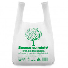 Pungi biodegradabile cf standard EN13432, Oti Green, 40x50cm, 5kg, 50 buc./set