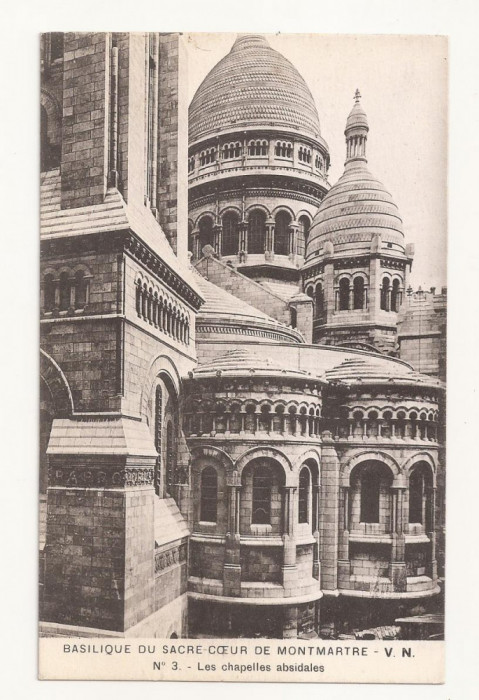 FR2 -Carte Postala - FRANTA -Basilique du Sacre - Montmartre, circulata