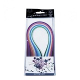 Hartie quilling, 0. 5x39cm, diverse culori, intense, set 150-160 buc, CNX, YZ5216