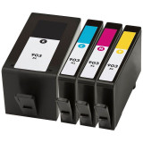 Set 4 cartuse compatibile HP 903XL Black, Cyan, Magenta, Yellow, Multicolor, Compatibil