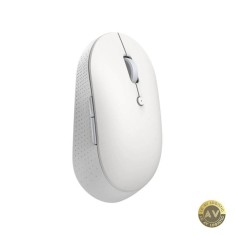Mouse Wireless Xiaomi Mi Dual Mode Silent Edition 1300DPI BT / Wi-Fi Alb HLK4040GL
