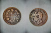 9797-Moneda veche 10 Centesimi Victor Emanuel 2-Rege Italia, bronz-H.