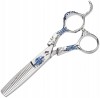 WOLF Degloving foarfece pentru dreptaci 5,5 Sapphire offset foarfece de tuns pentru salon Linia prof