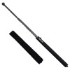 Baston Telescopic Automatic IdeallStore Defence Guardian 41cm, Otel, Negru, Siguranta, Autoaparare + Husa Curea