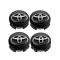 Set 4 capace roti 62mm negre compatibil janta aliaj Toyota 5949096250614